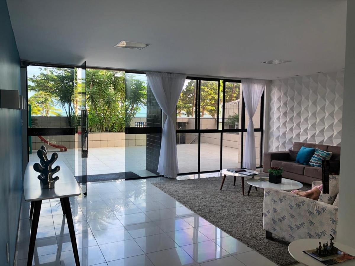 Na Beira De Pajucara - Edificio Casa Bela - Aparamento Com 02 Quartos - Possui Varanda - Vista Lateral Do Mar- Avenida Doutor Antonio Gouveia 77-Consumo Eletrico E Pago No Ckeck-Out- 1 Kwh E 1,35 Reais - Tem Tela De Protecao Na Varanda E Janelas Maceió Esterno foto